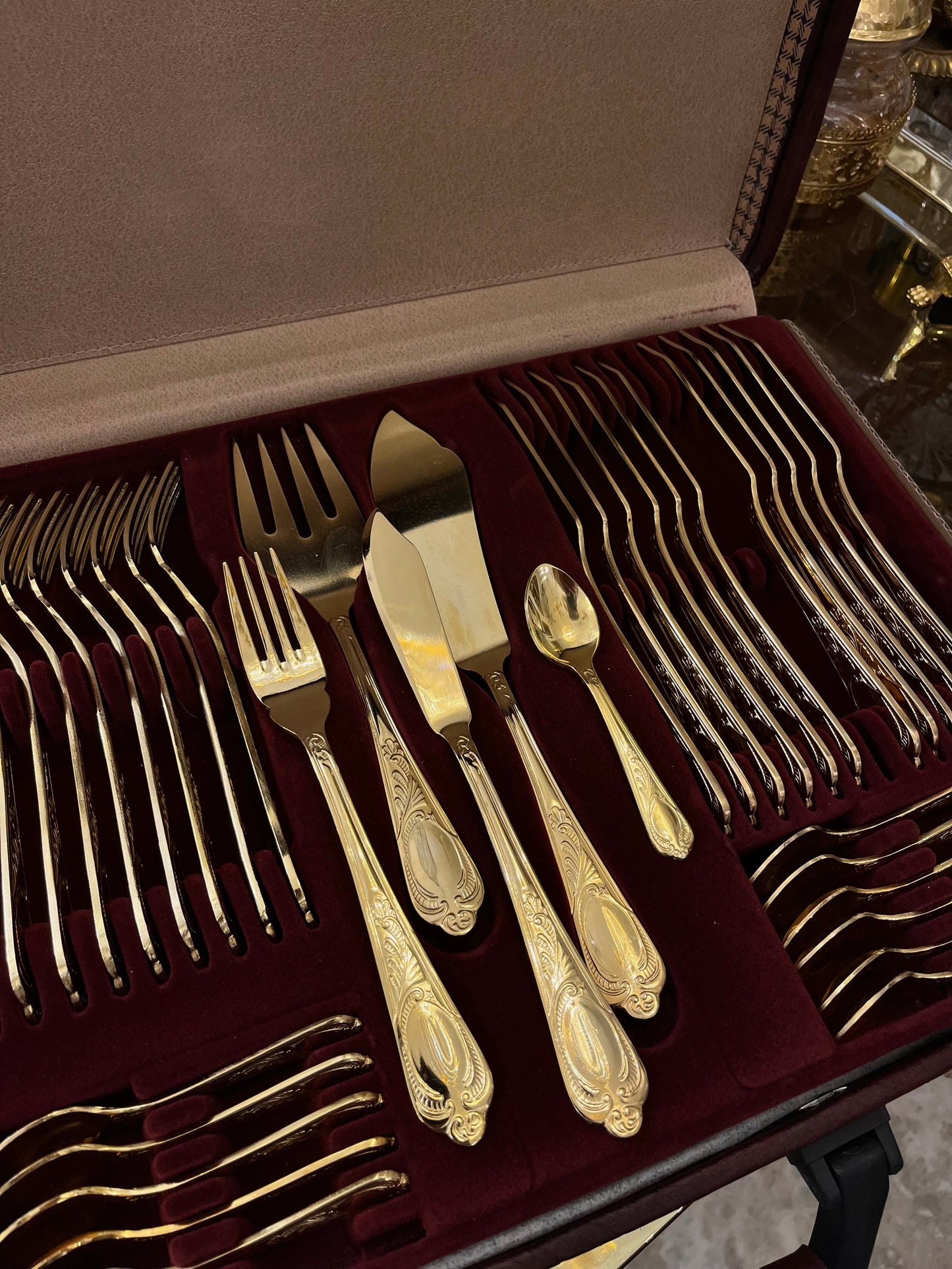 23/24-iais karatais auksuoti Solingen įrankiai žuviai