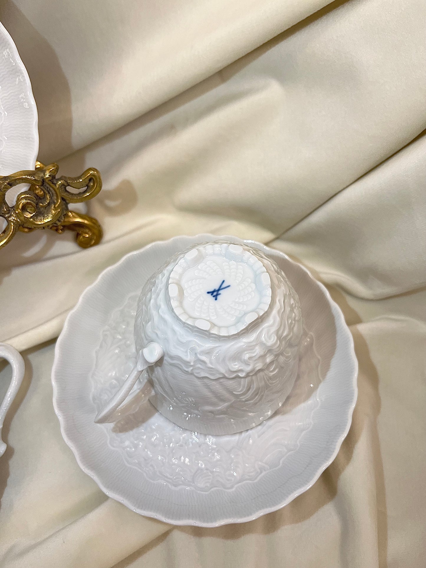 Meissen porceliano puodelis