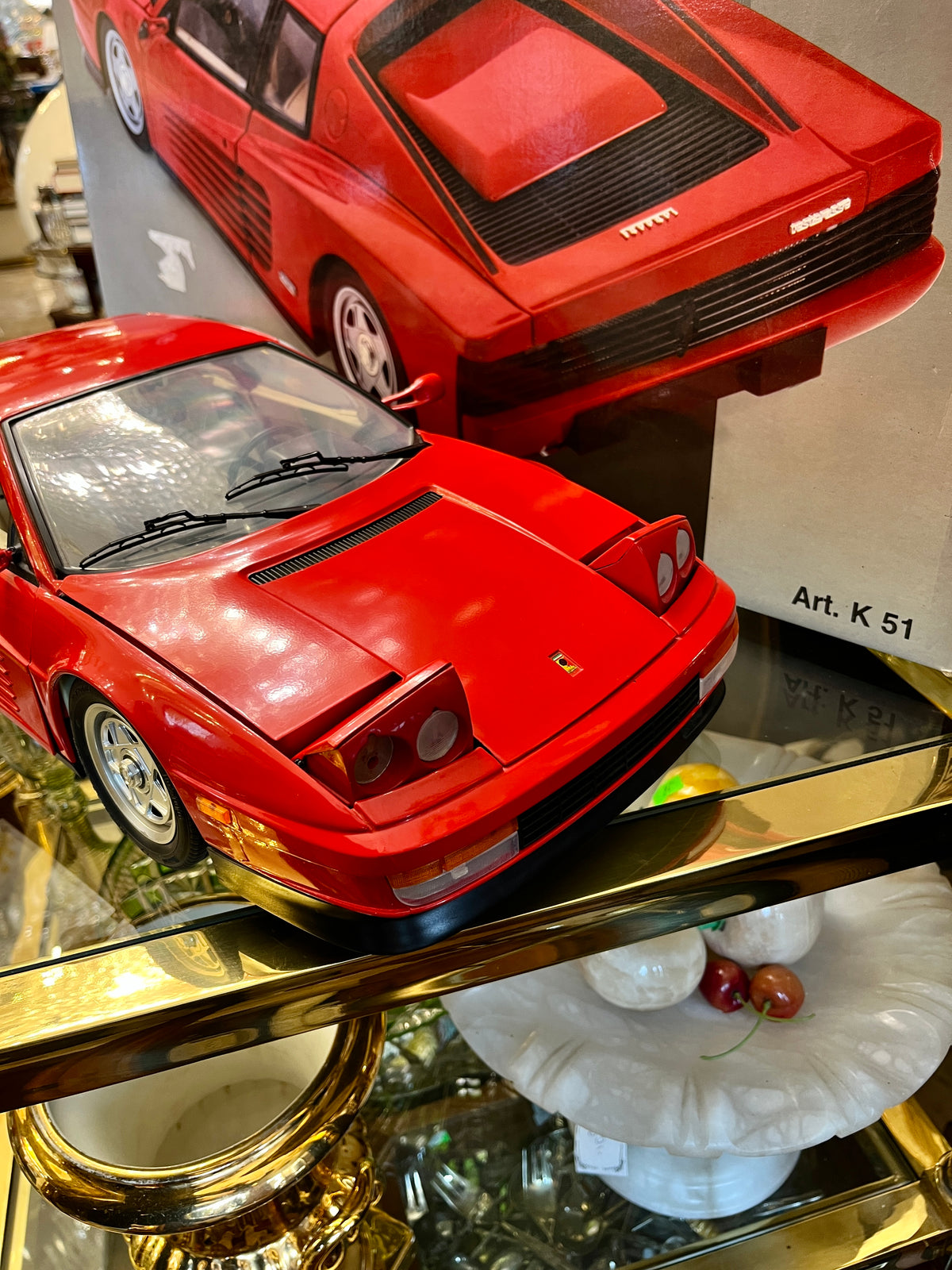 Ferrari Testarossa 1:8 mastelio modelis – Pocher by Rivarossi