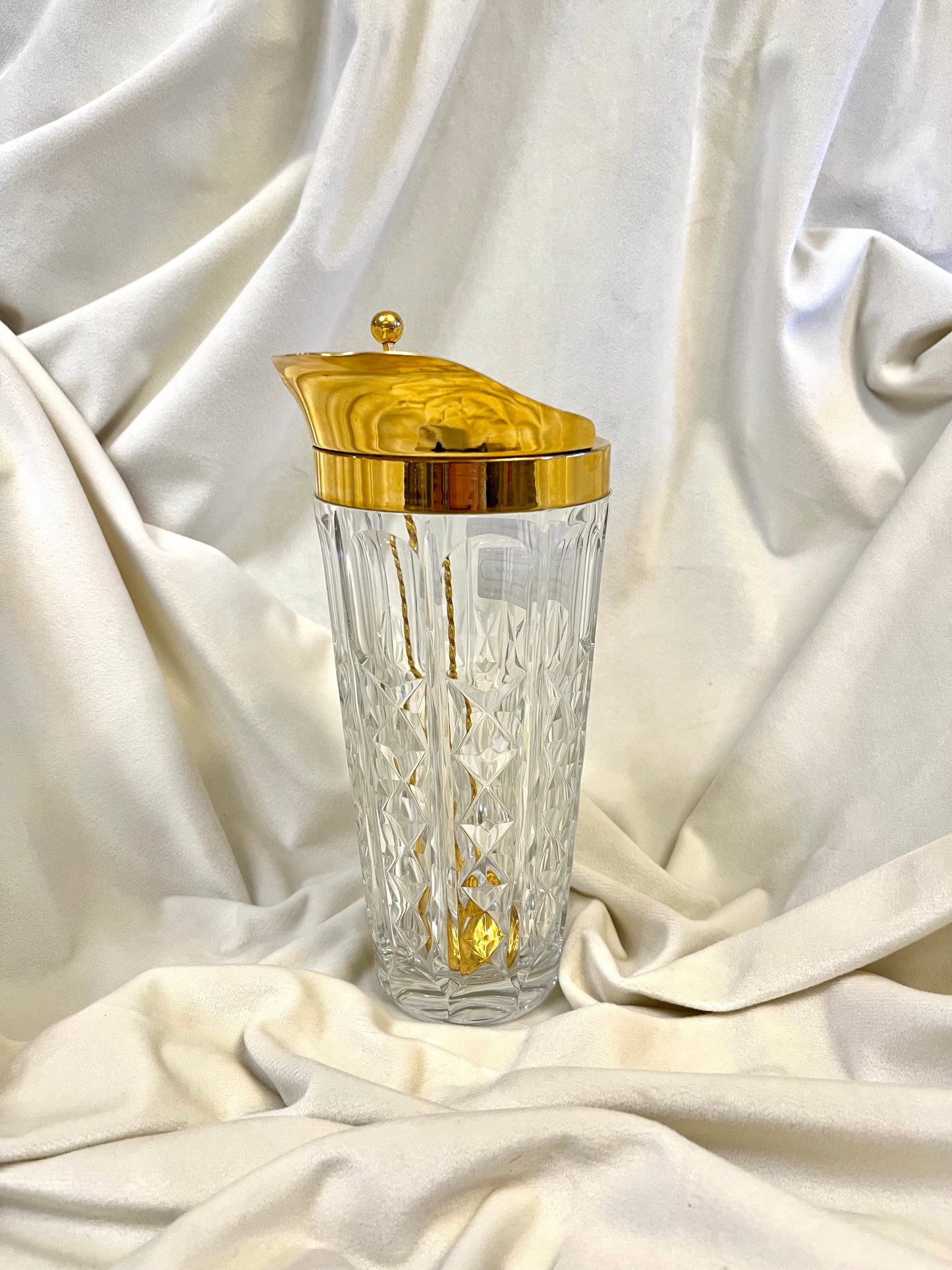 Val Saint Lambert krištolo kokteilių mikseris