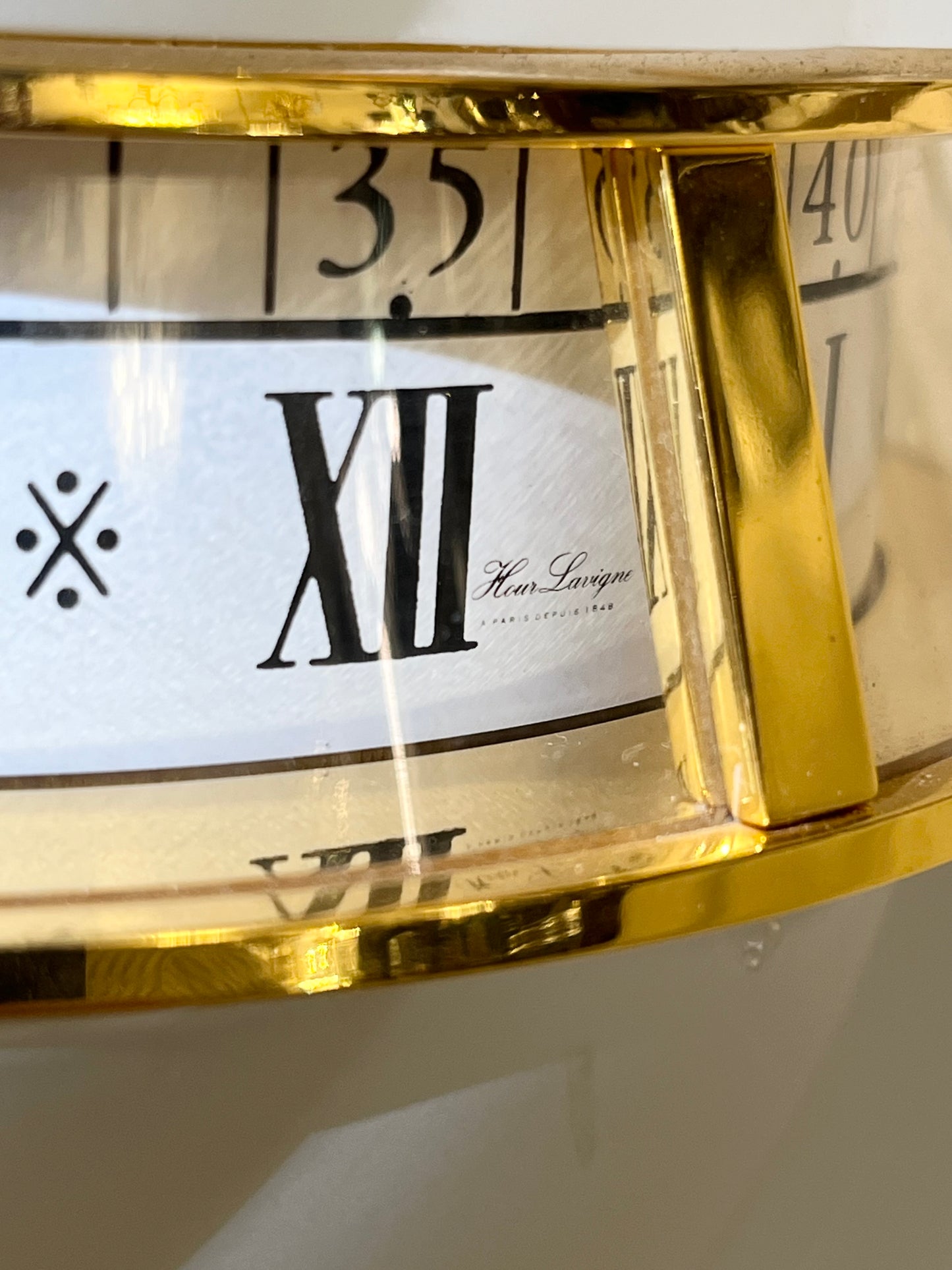 Baccarat krištolinis laikrodis
