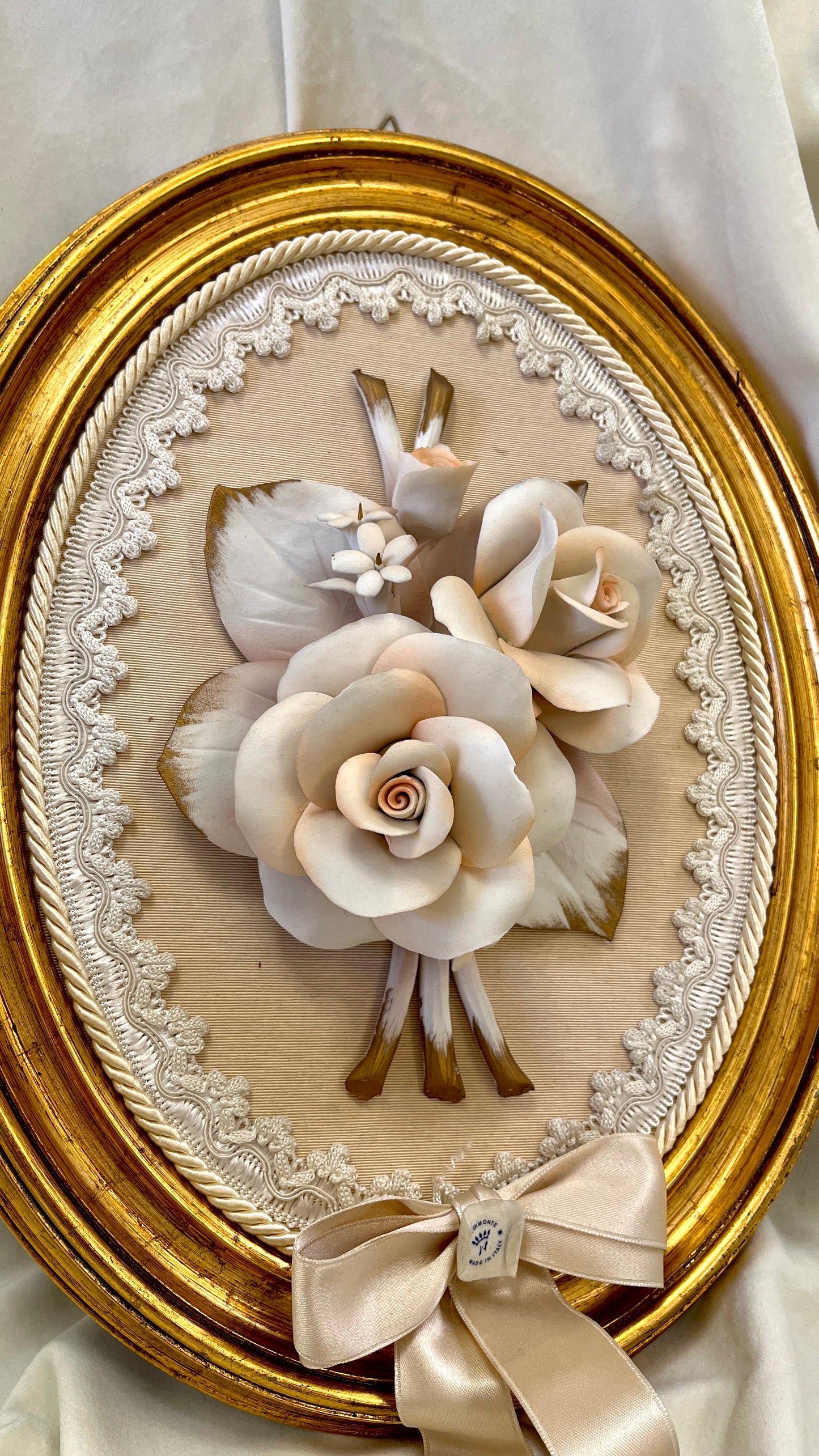 Capodimonte porcelianinis paveikslas