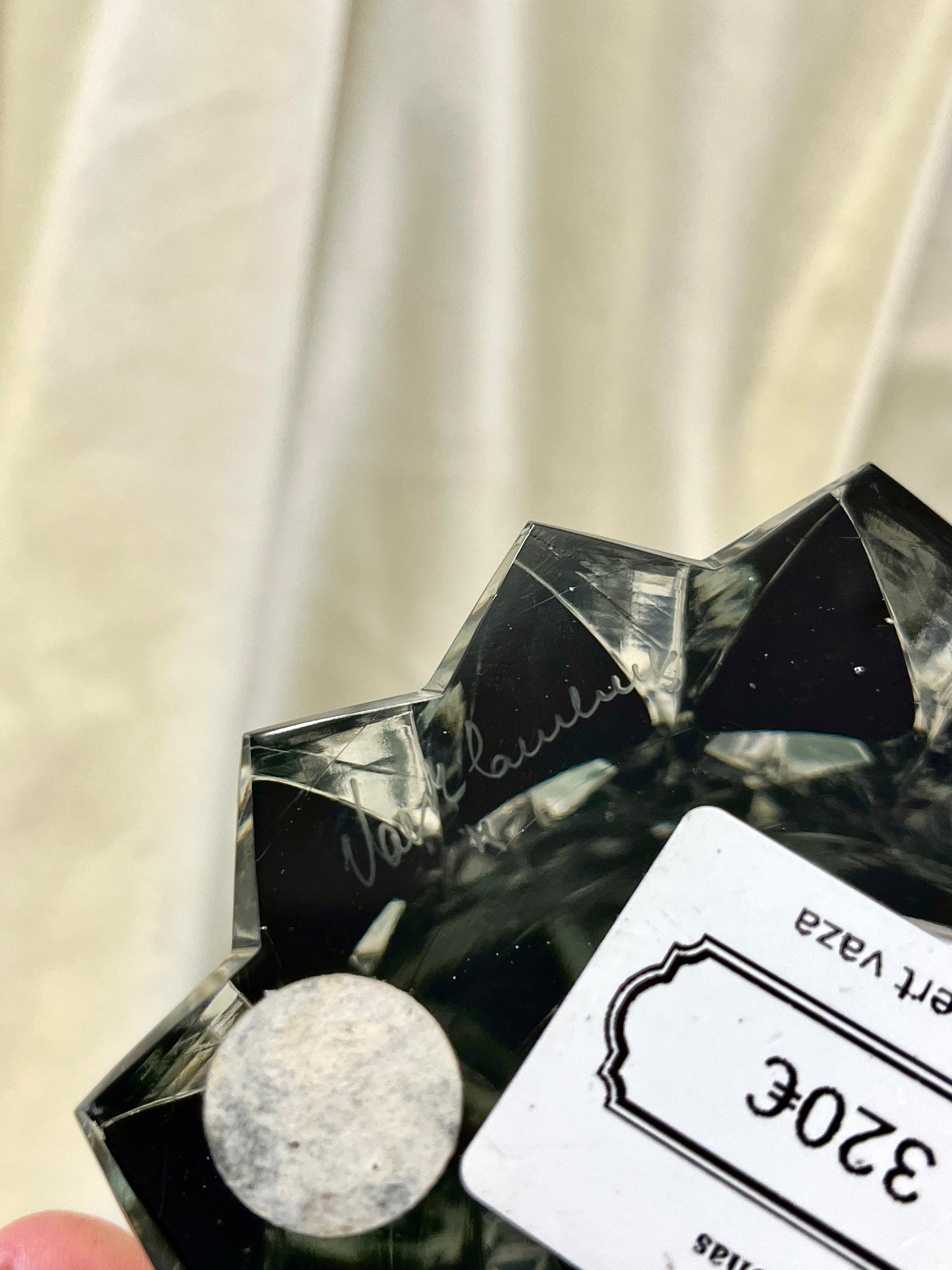 Val Saint Lambert krištolo vaza