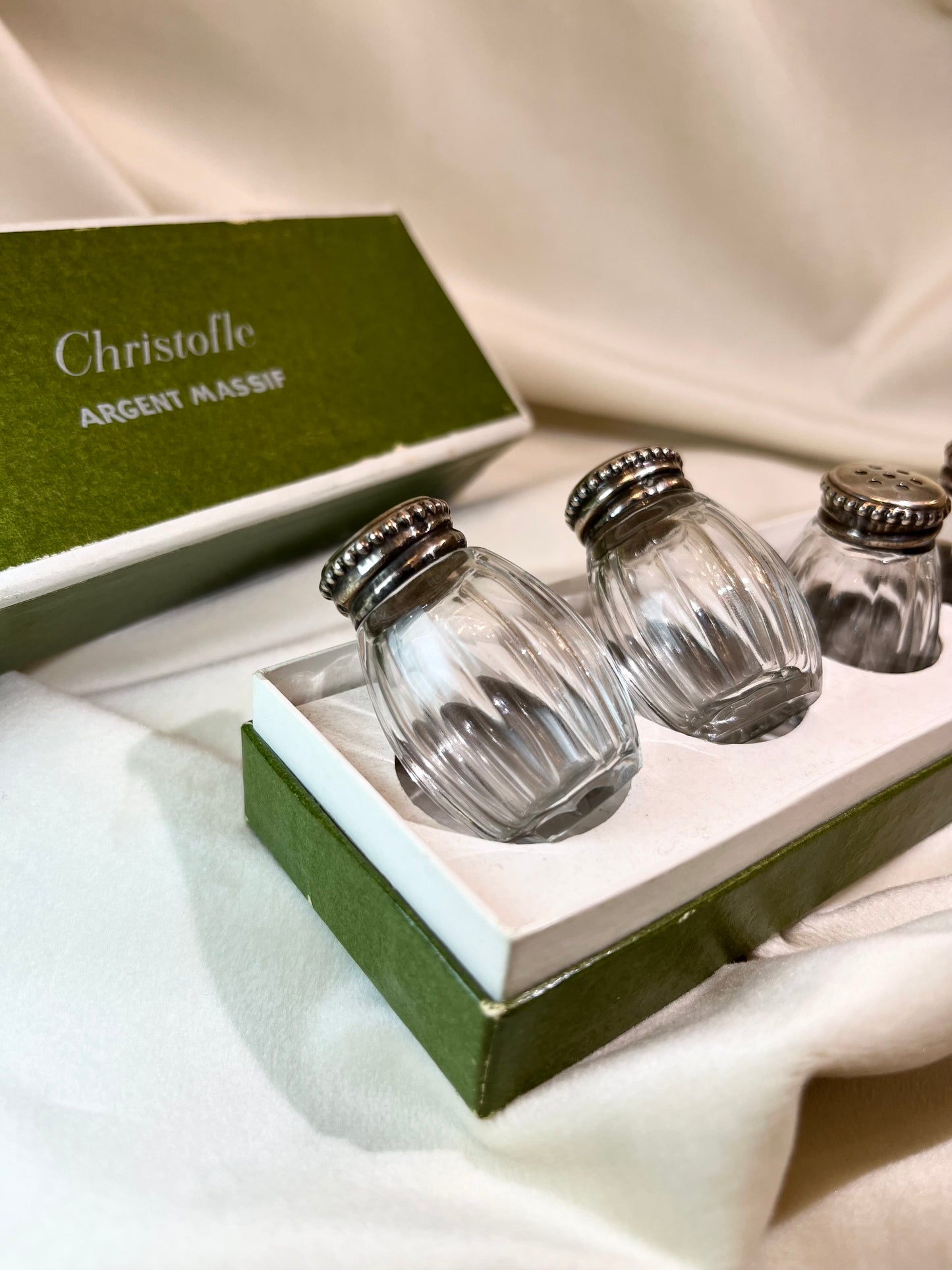 Christofle druskinių/pipirinių rinkinys