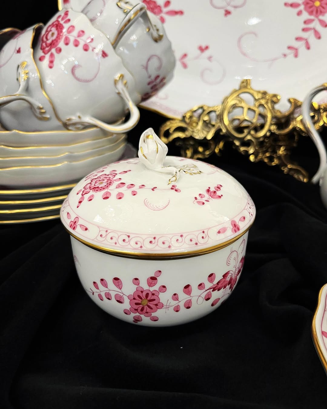 Meissen "Indian flower" arbatos/ kavos komplektas