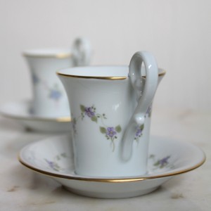 Kaiser porcelain cup hand painted