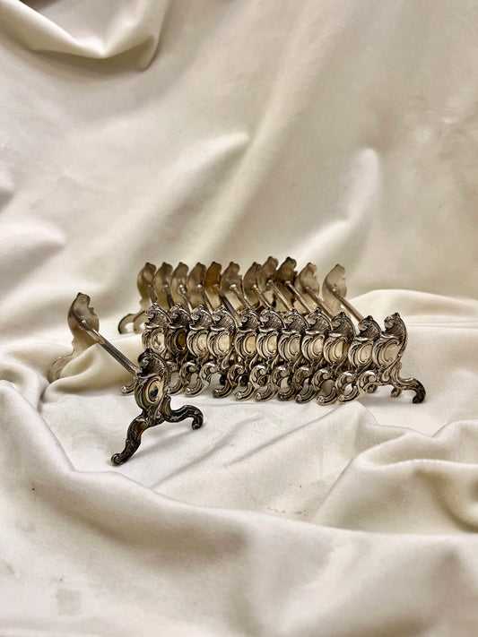 Sidabruoti Wiskemanni įrankių laikikliai (12 vnt.)