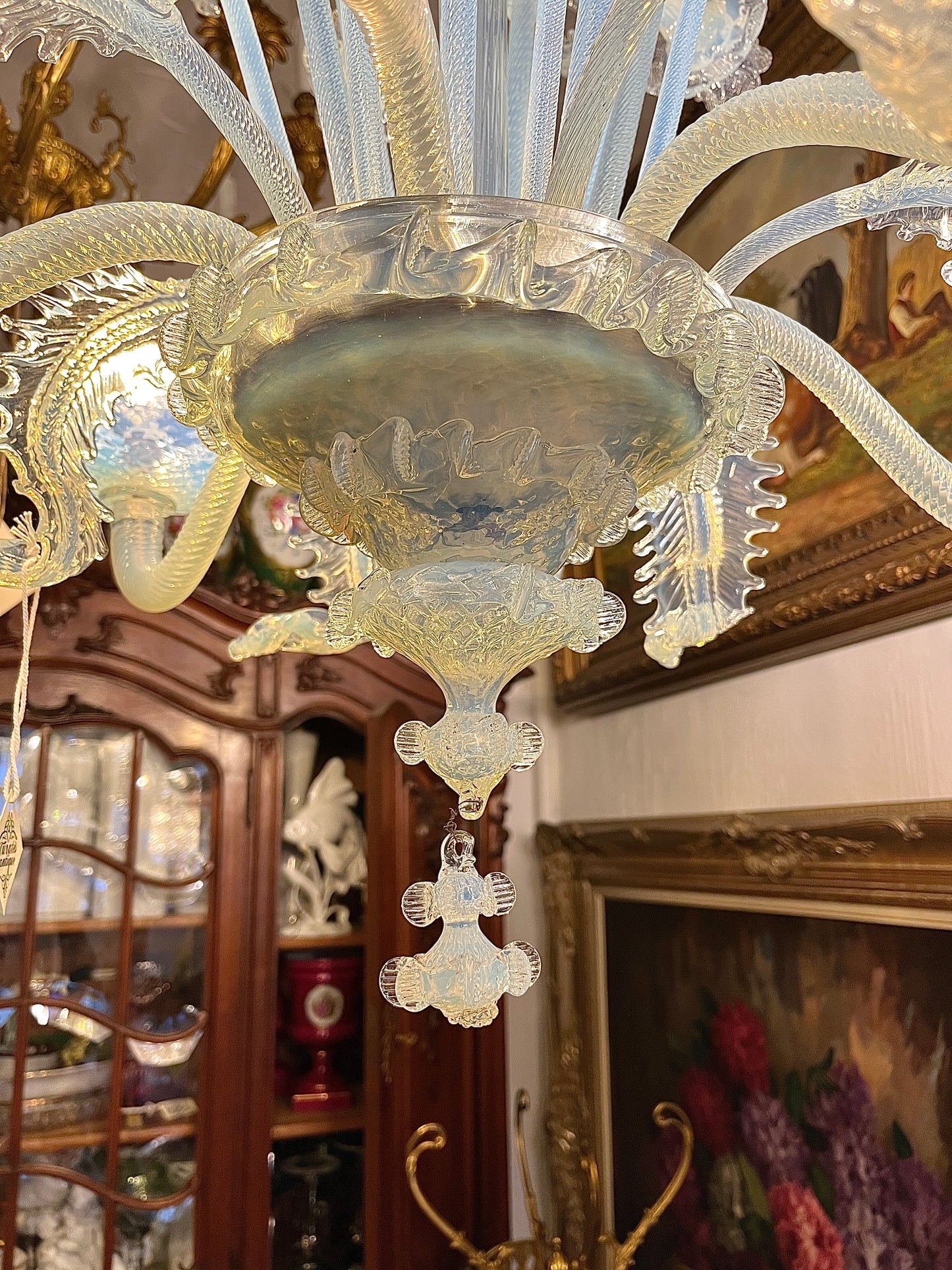 Didelis Murano stiklo šviestuvas