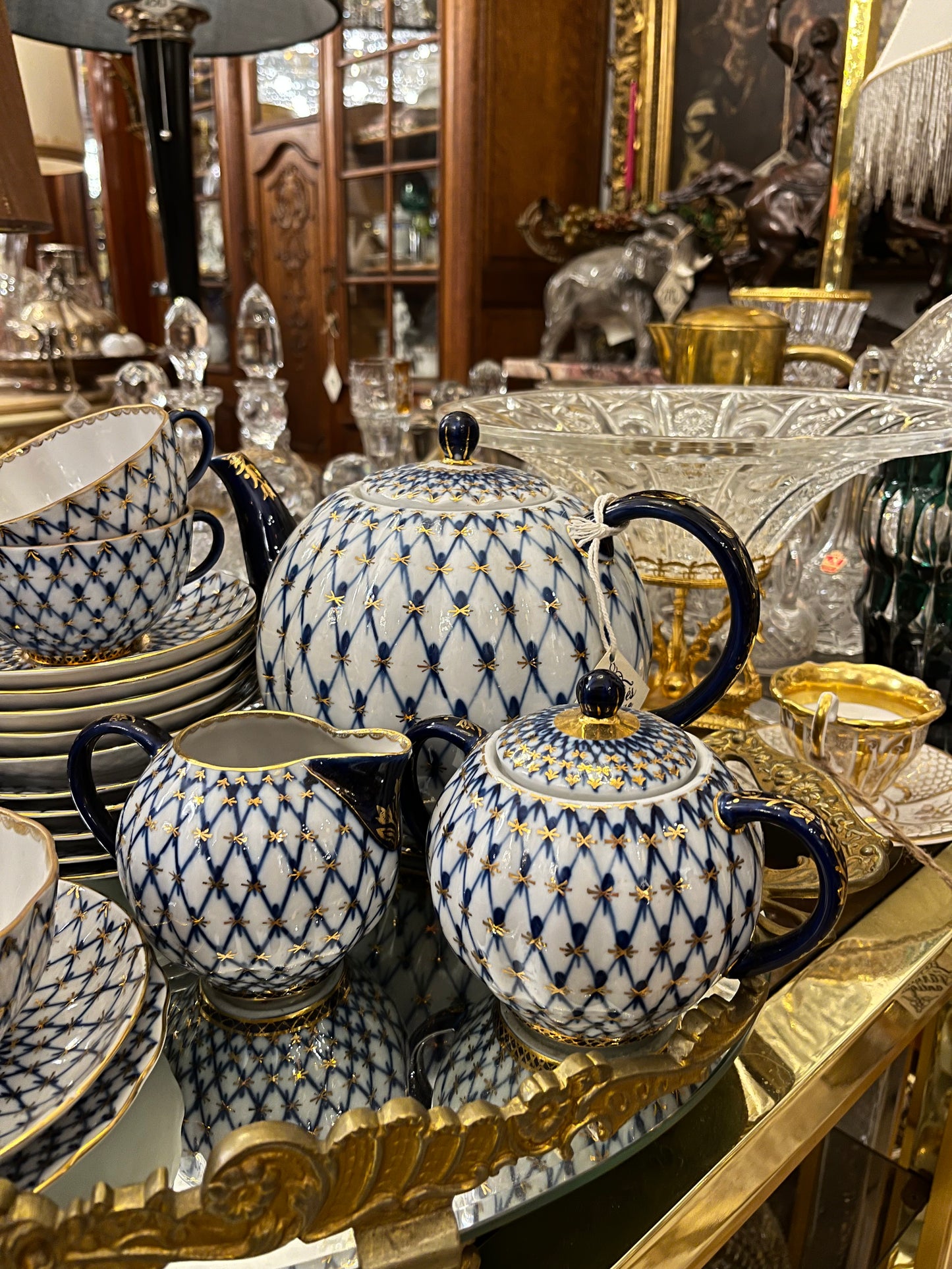 22 dalių Lfz “Lomonosov” kavos / arbatos servizas