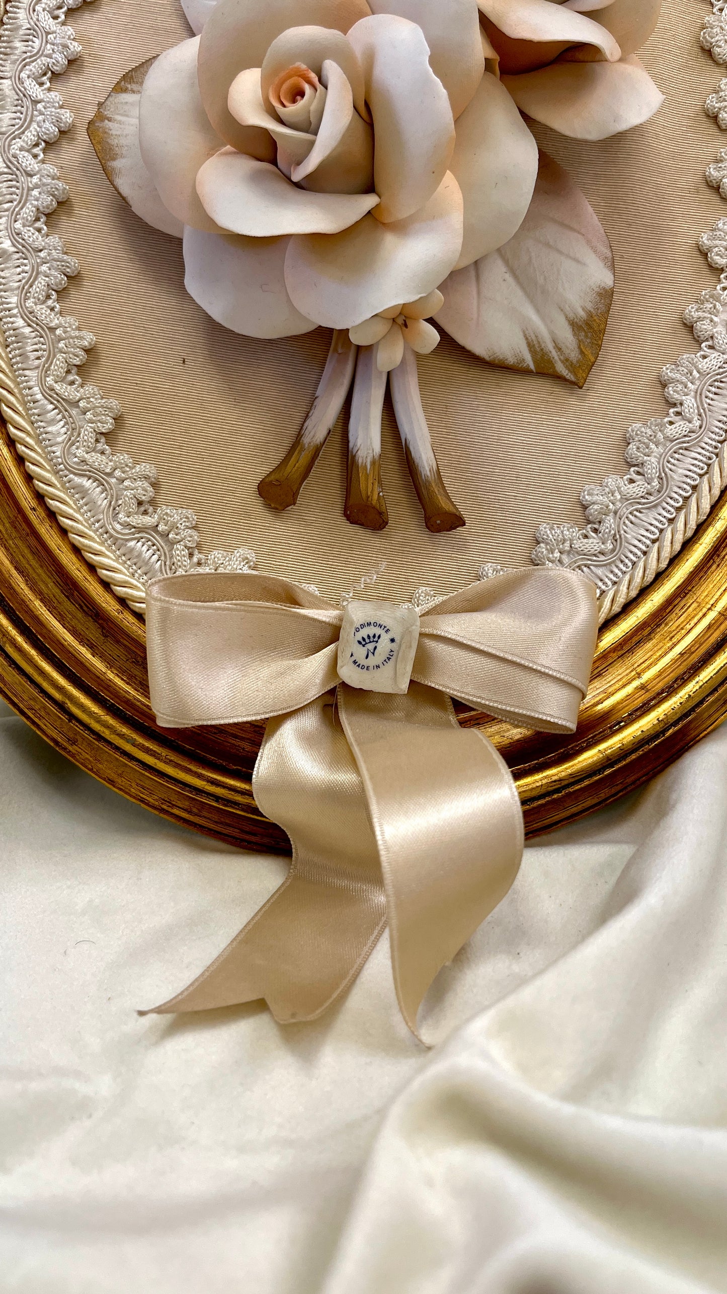 Capodimonte porcelianinis paveikslas