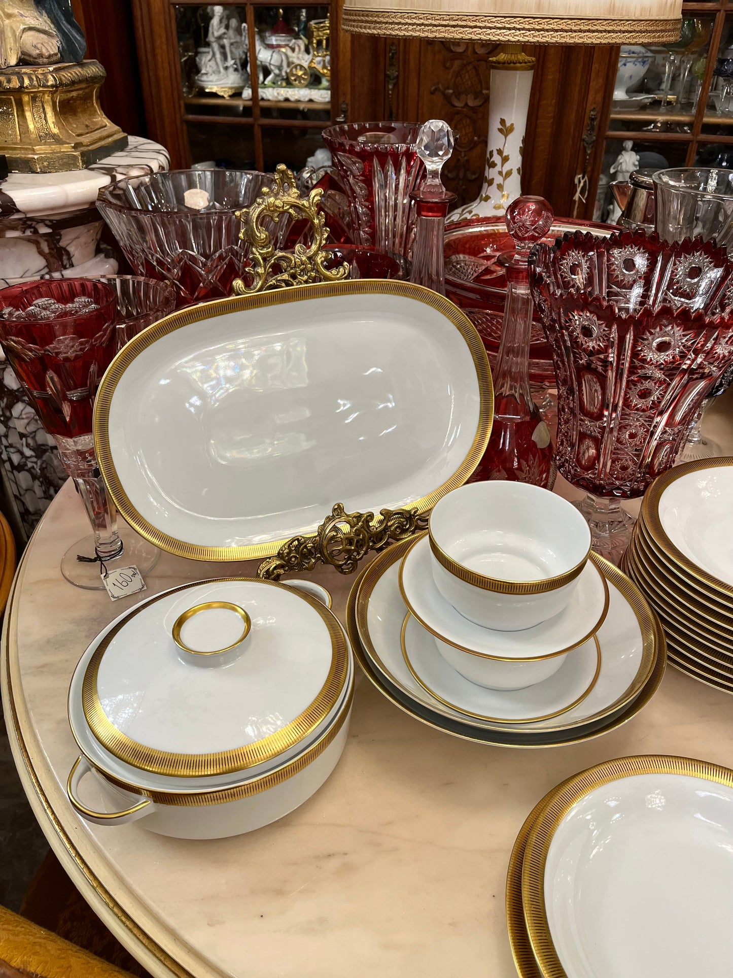 Bavaria Johann Seltmann Vohenstrauss porceliano pietų servizas 12-ai asmenų