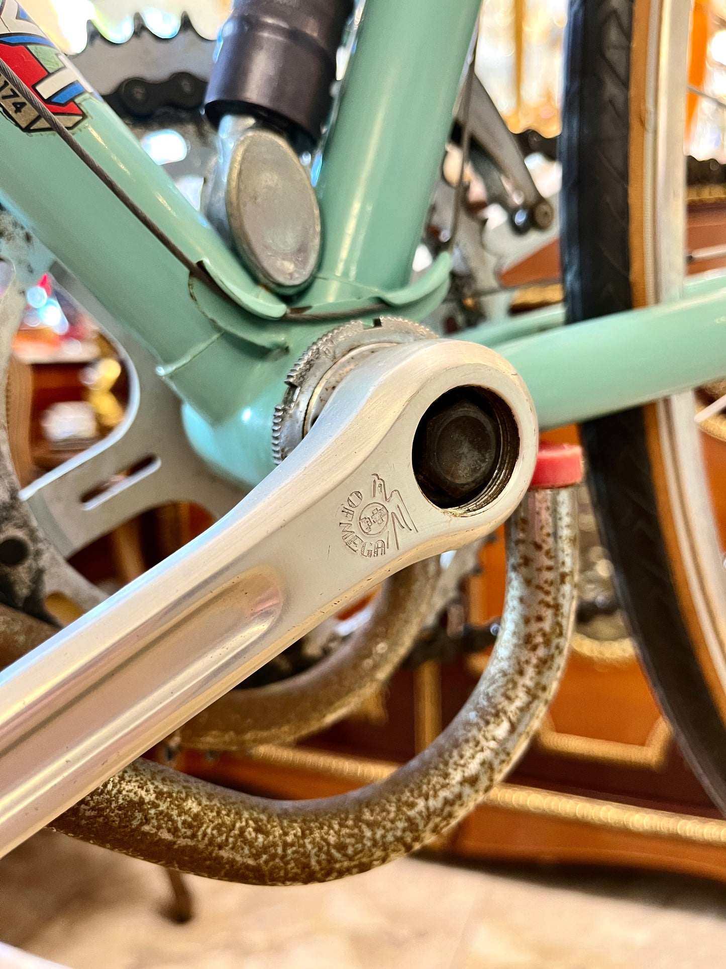 Vintažinis Bianchi Rekord 746 dviratis