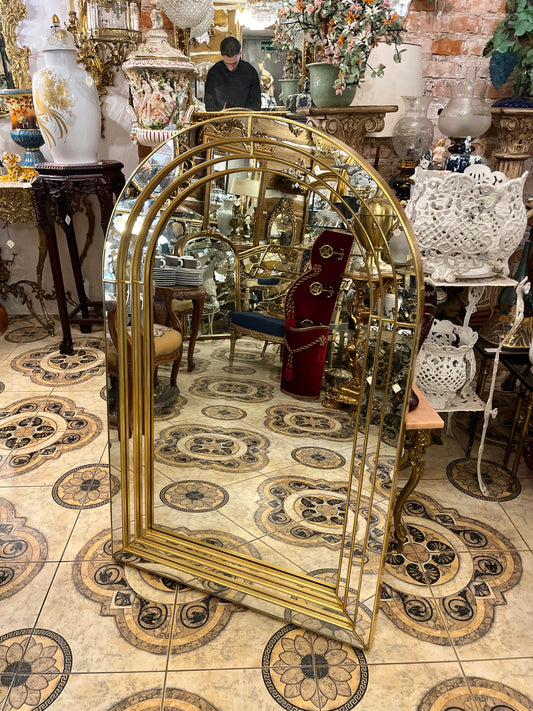 Auksuotas veidrodis pagamintas Belgijoje