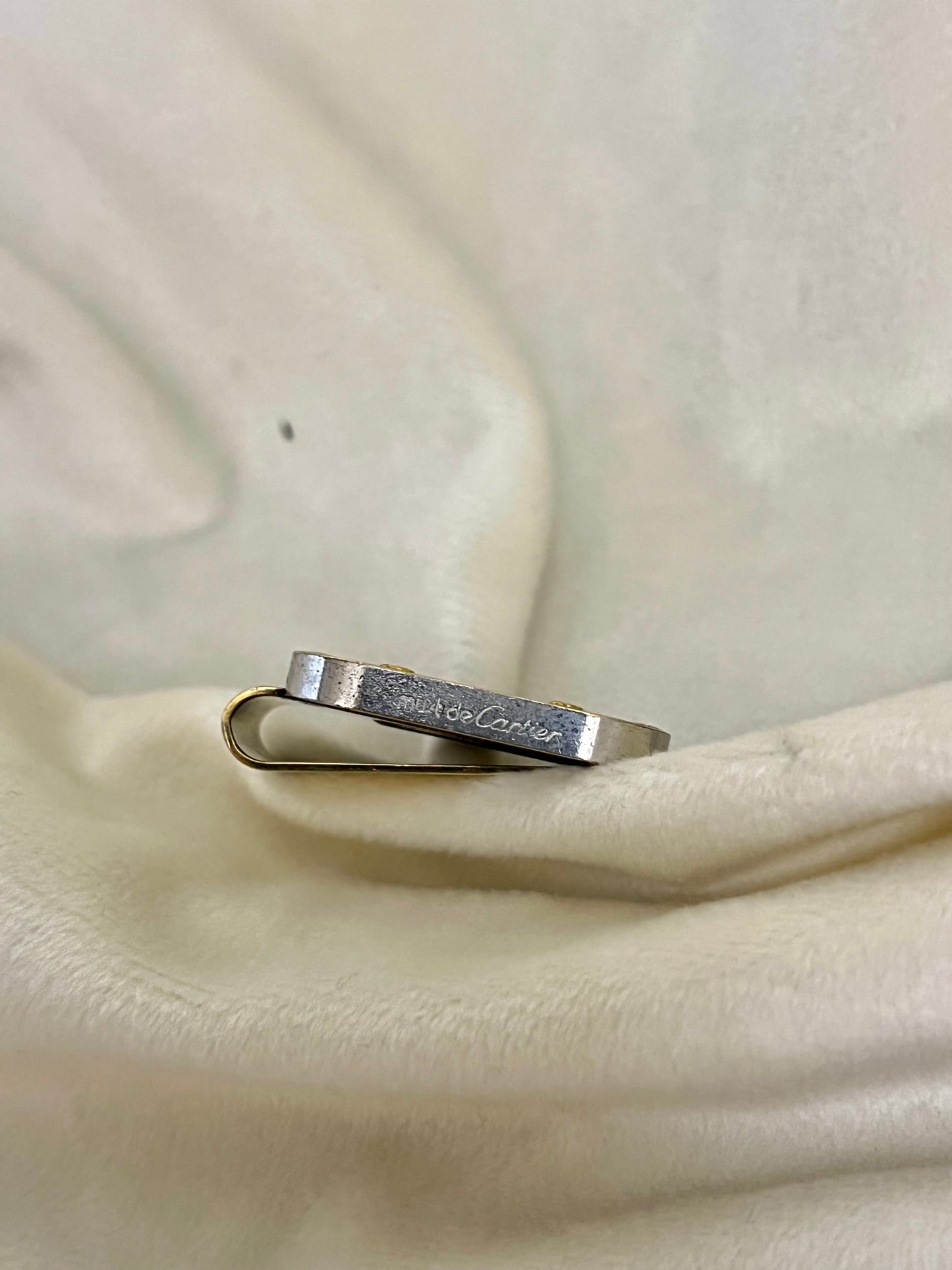 Cartier „Must de Cartier“ pinigų segtukas