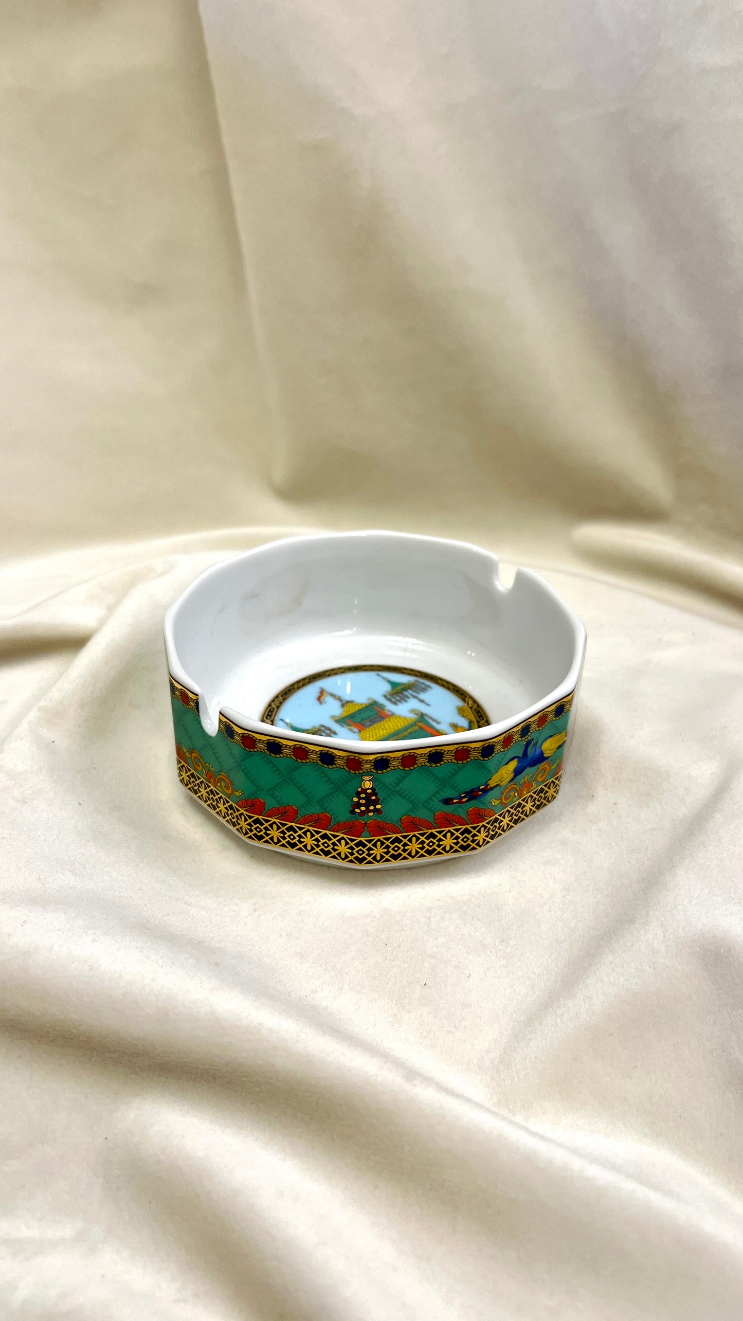 Rosenthal Versace "Le Voyage de Marco Polo" porcelianinė peleninė