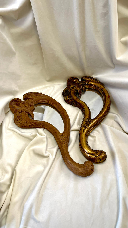 Medinis drožinetas veidrodėlis