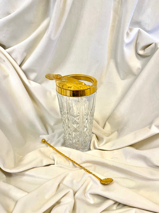 Val Saint Lambert krištolo kokteilių mikseris