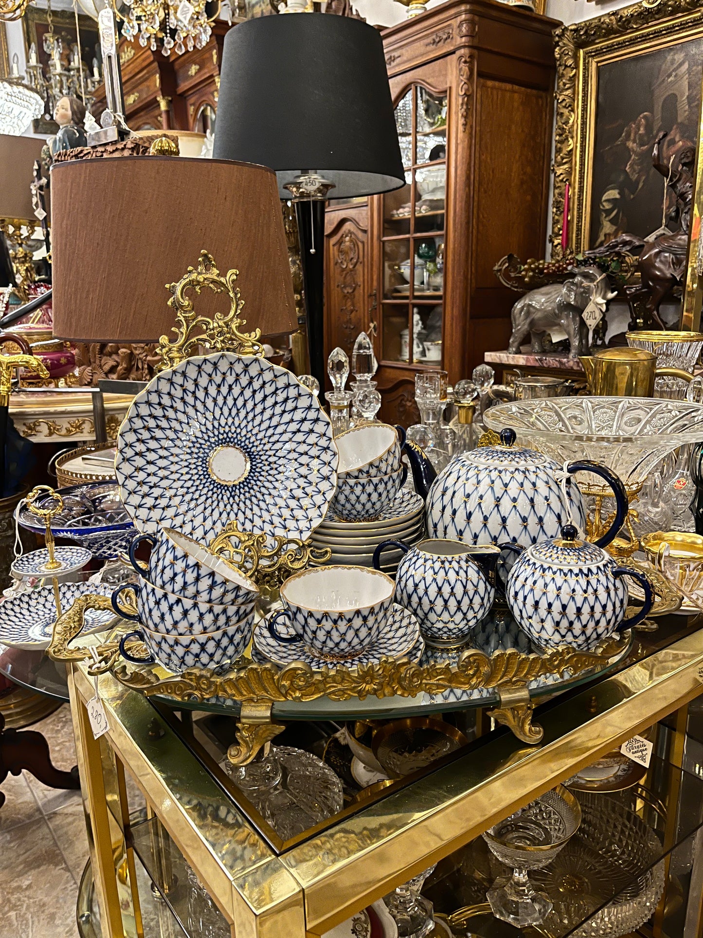 22 dalių Lfz “Lomonosov” kavos / arbatos servizas