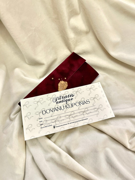 Dovanų kuponas