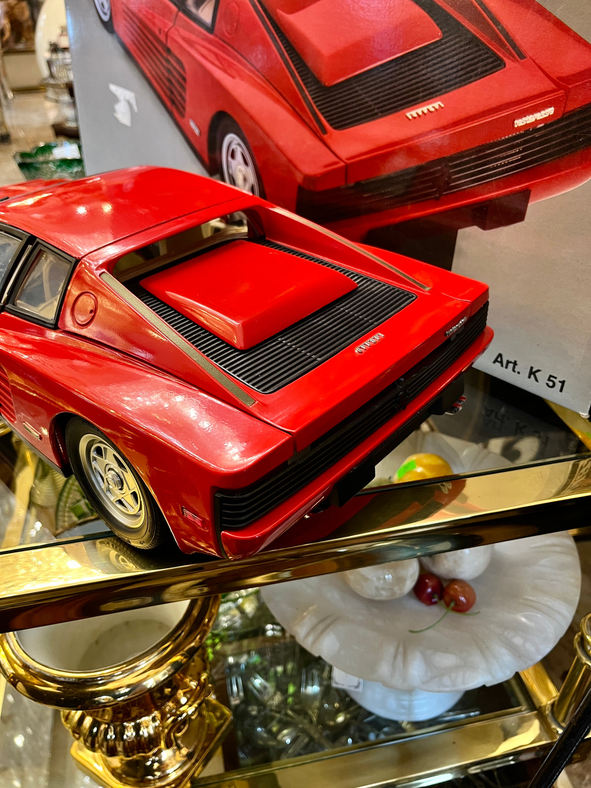 Ferrari Testarossa 1:8 mastelio modelis – Pocher by Rivarossi