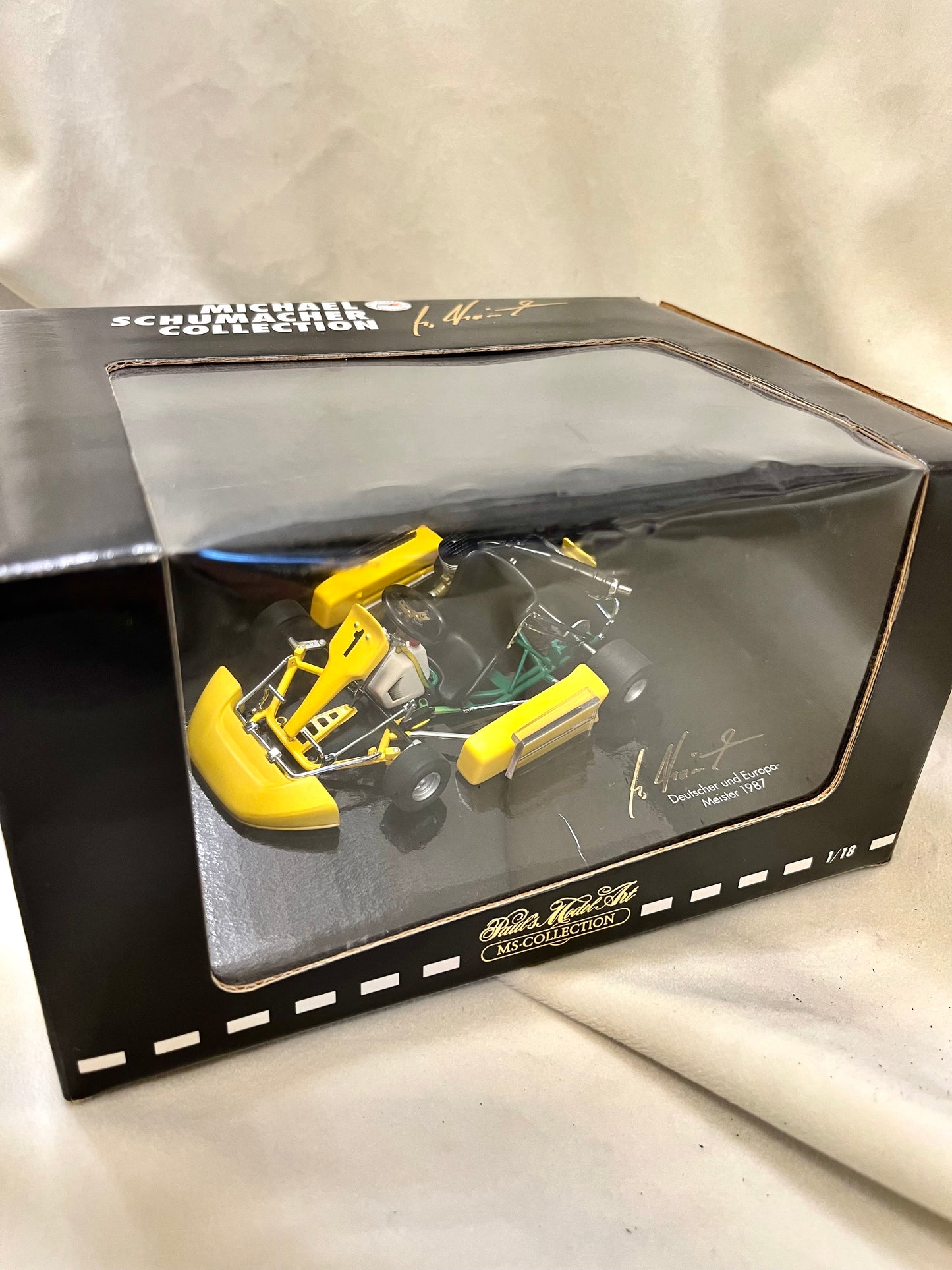 Michael Schumacher collection kartingas 1:18