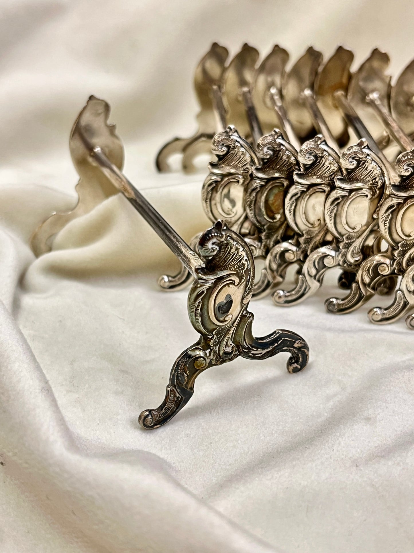 Sidabruoti Wiskemanni įrankių laikikliai (12 vnt.)