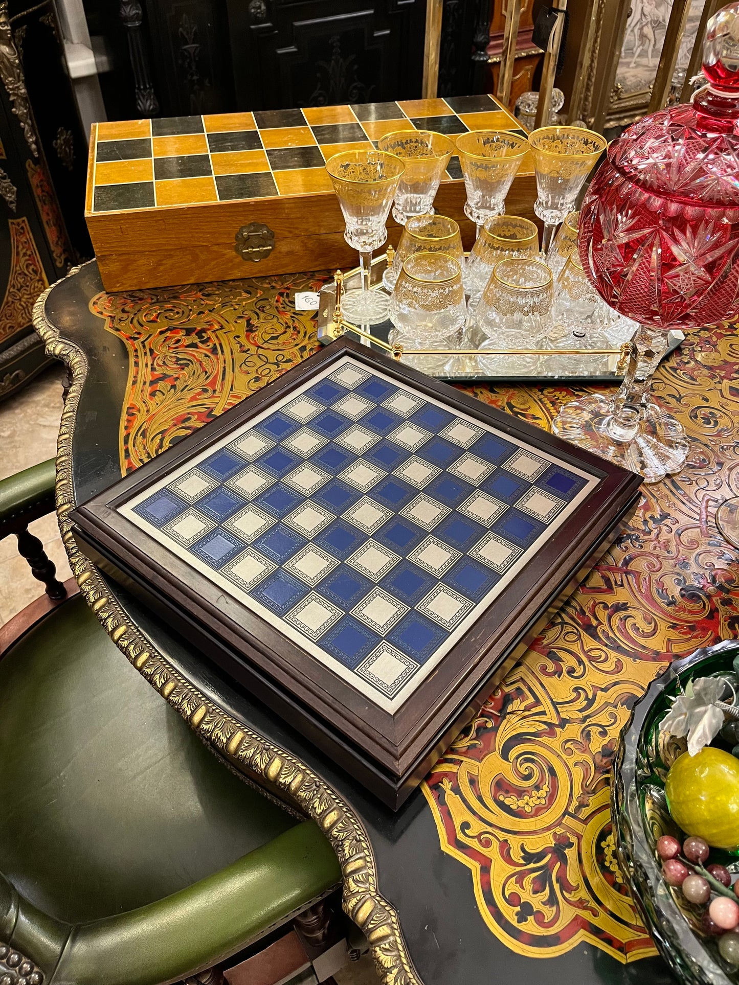 „Franklin Mint“ alaviniai šachmatai „Vaterlo mūšis”