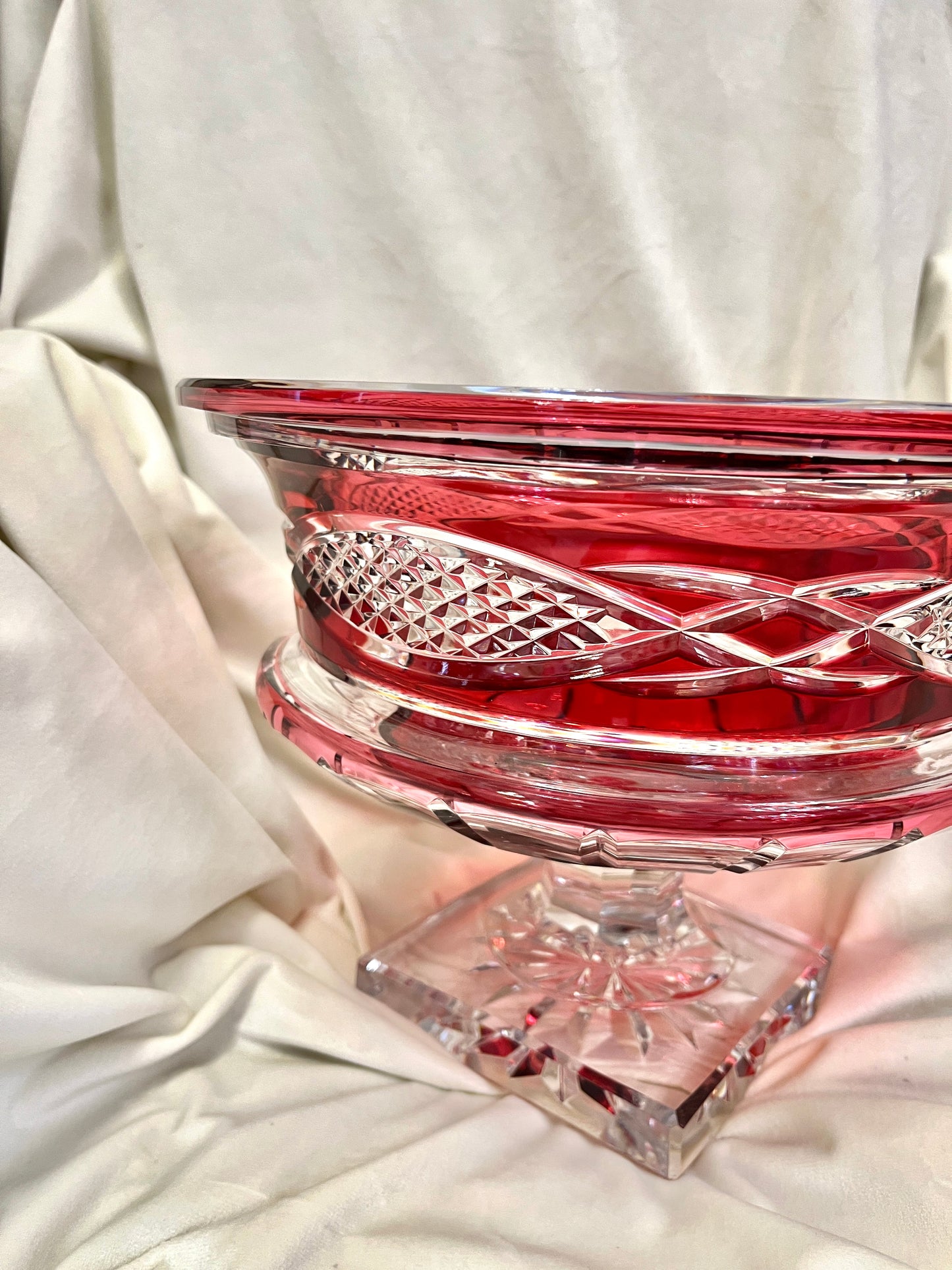 Val Saint Lambert limituoto leidimo krištolo indas