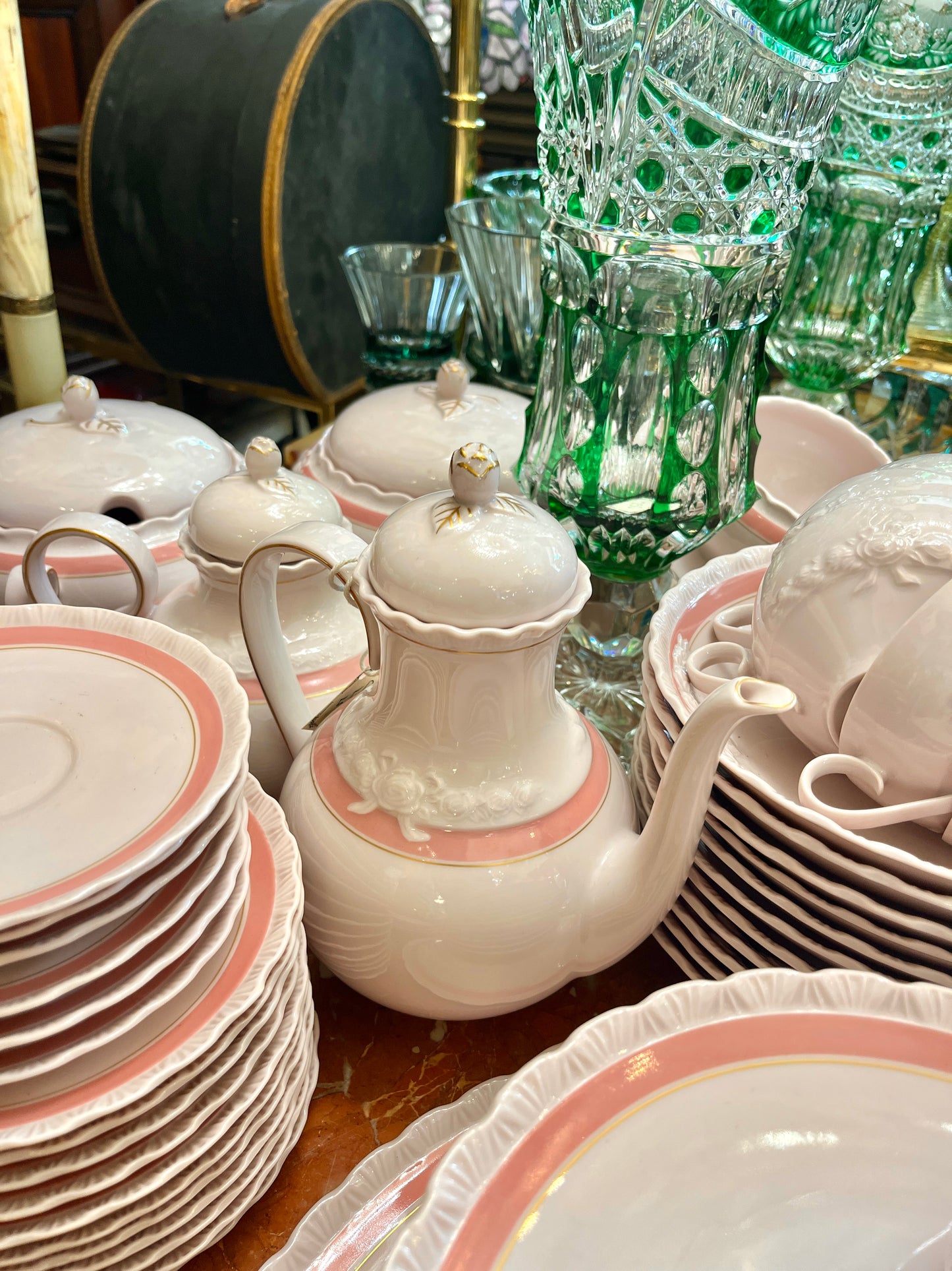 Hutschenreuther „Porcelaine Rose“ 12-os asmenų servizas