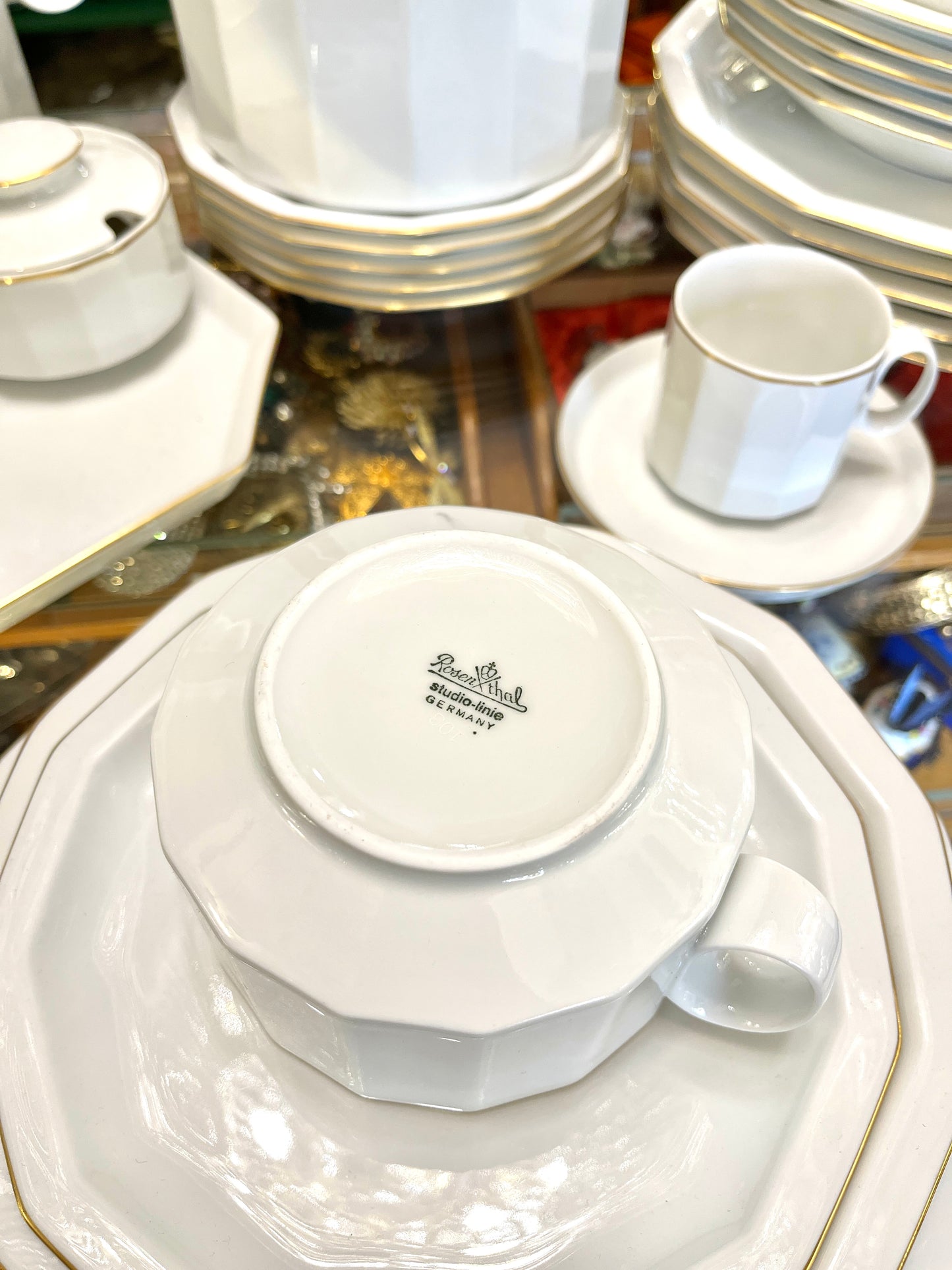 Rosenthal pietų ir kavos servizas 6-iems