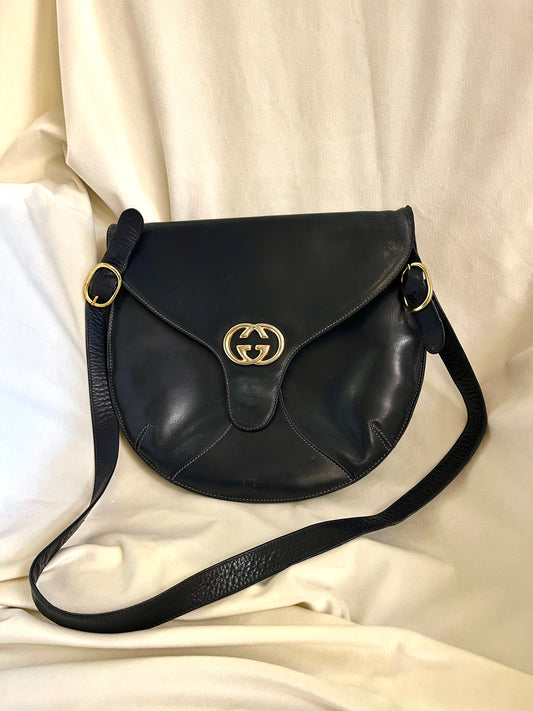 Vintažinė „Gucci“ odinė rankinė
