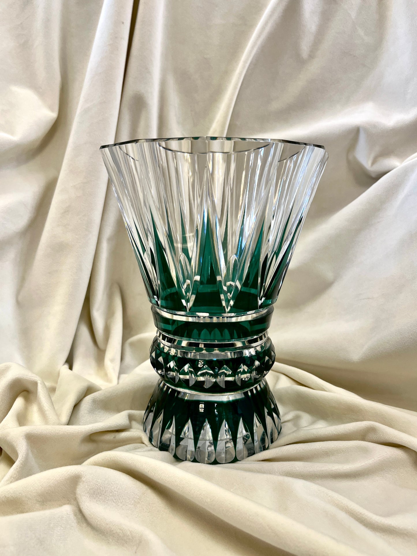 Val Saint Lambert krištolo vaza