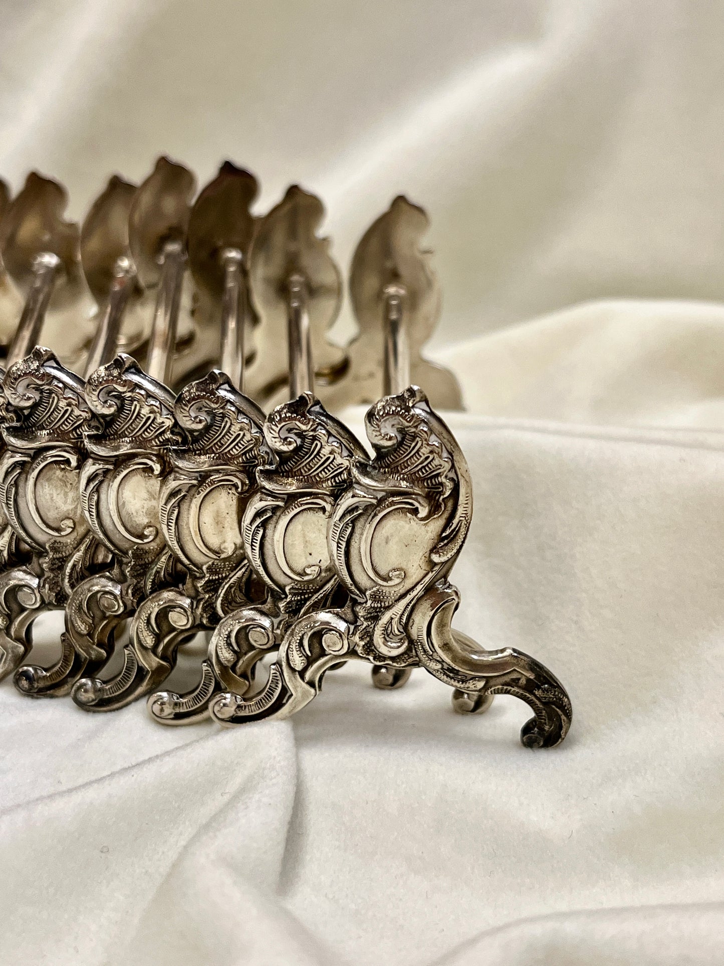 Sidabruoti Wiskemanni įrankių laikikliai (12 vnt.)