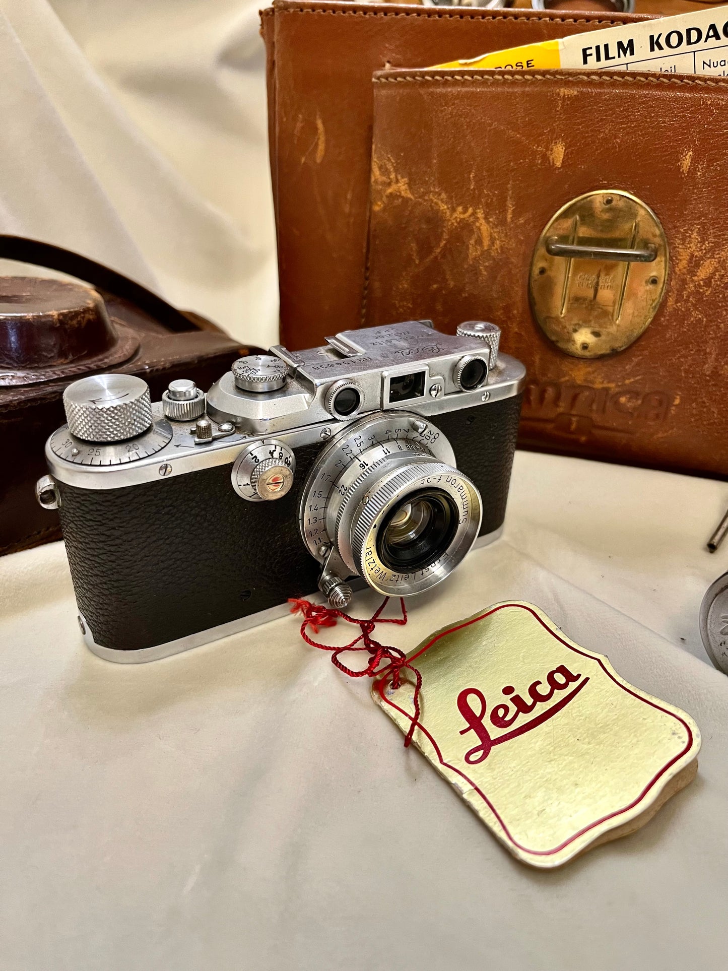 Leica III rangefinder fotoaparatas