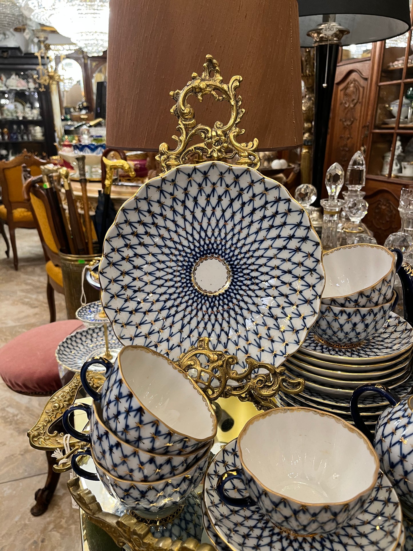 22 dalių Lfz “Lomonosov” kavos / arbatos servizas