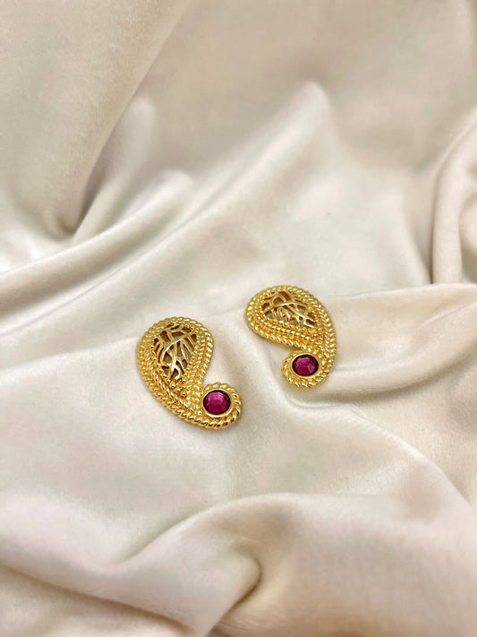 Auksuoti Christian dior auskarai