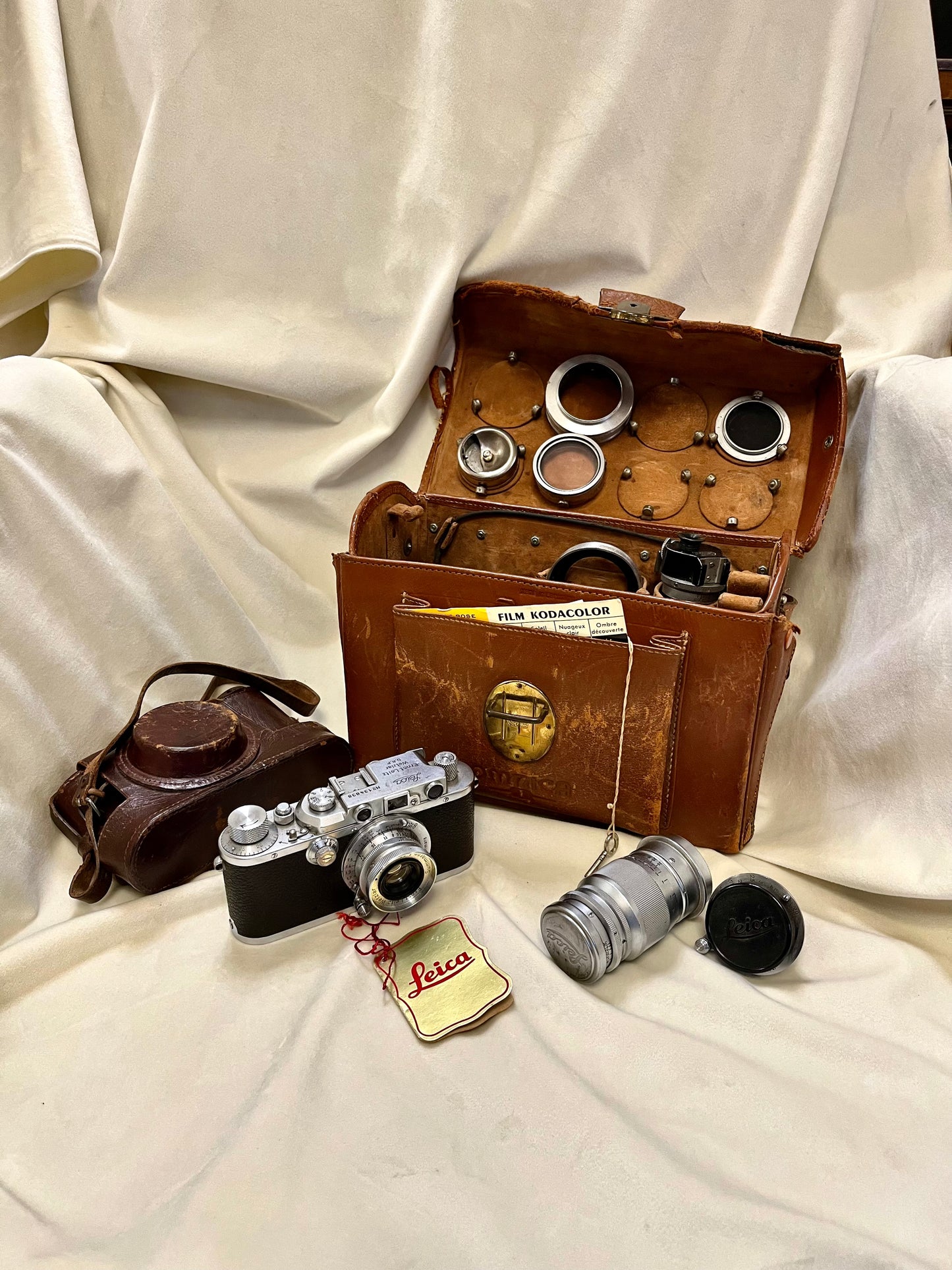 Leica III rangefinder fotoaparatas