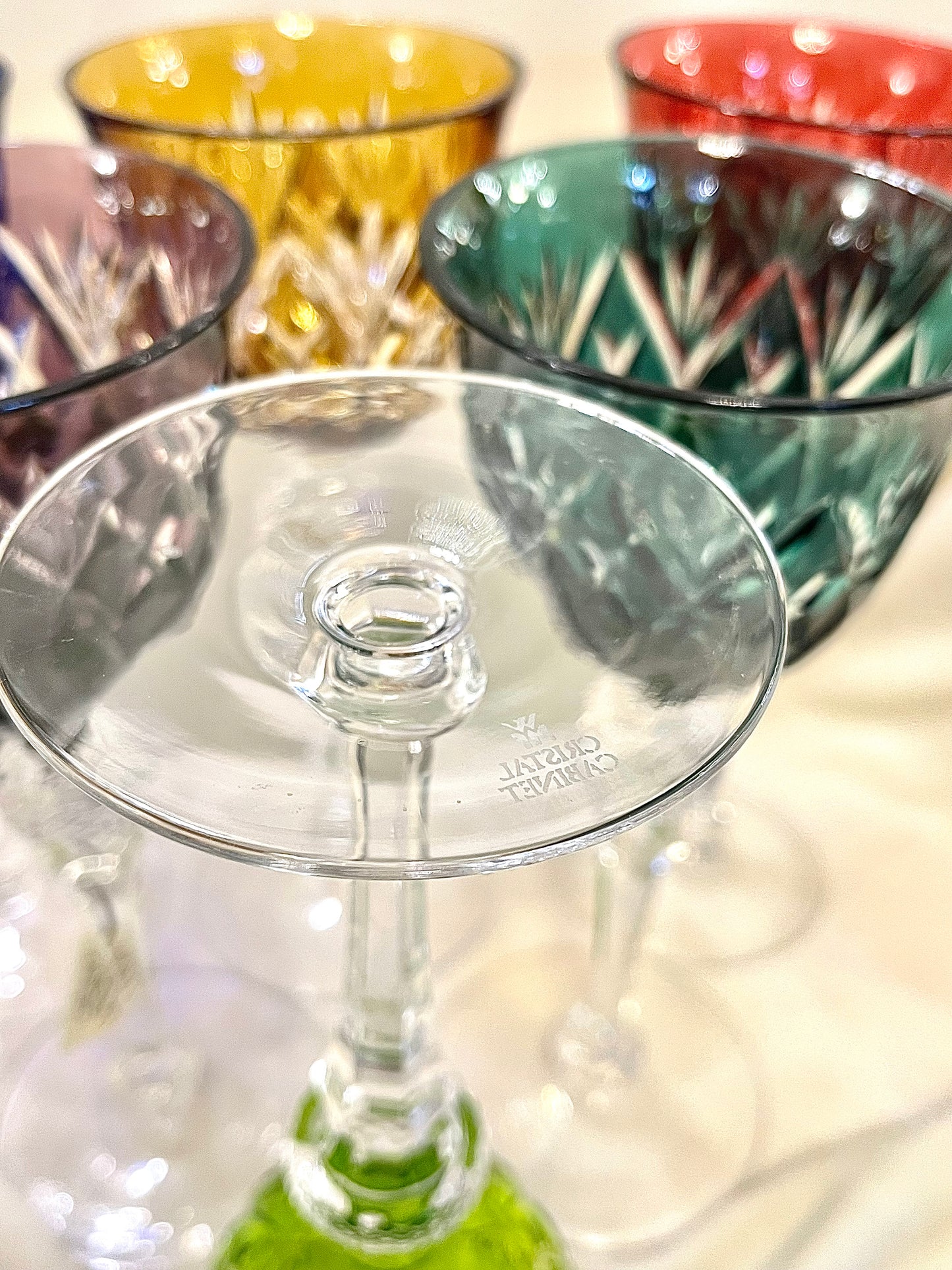 WMF Crystal Cabinet krištolinės taurės