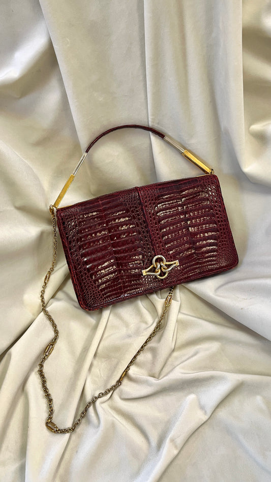 Odinis rankinukas / delninė su auksavimo dekoru