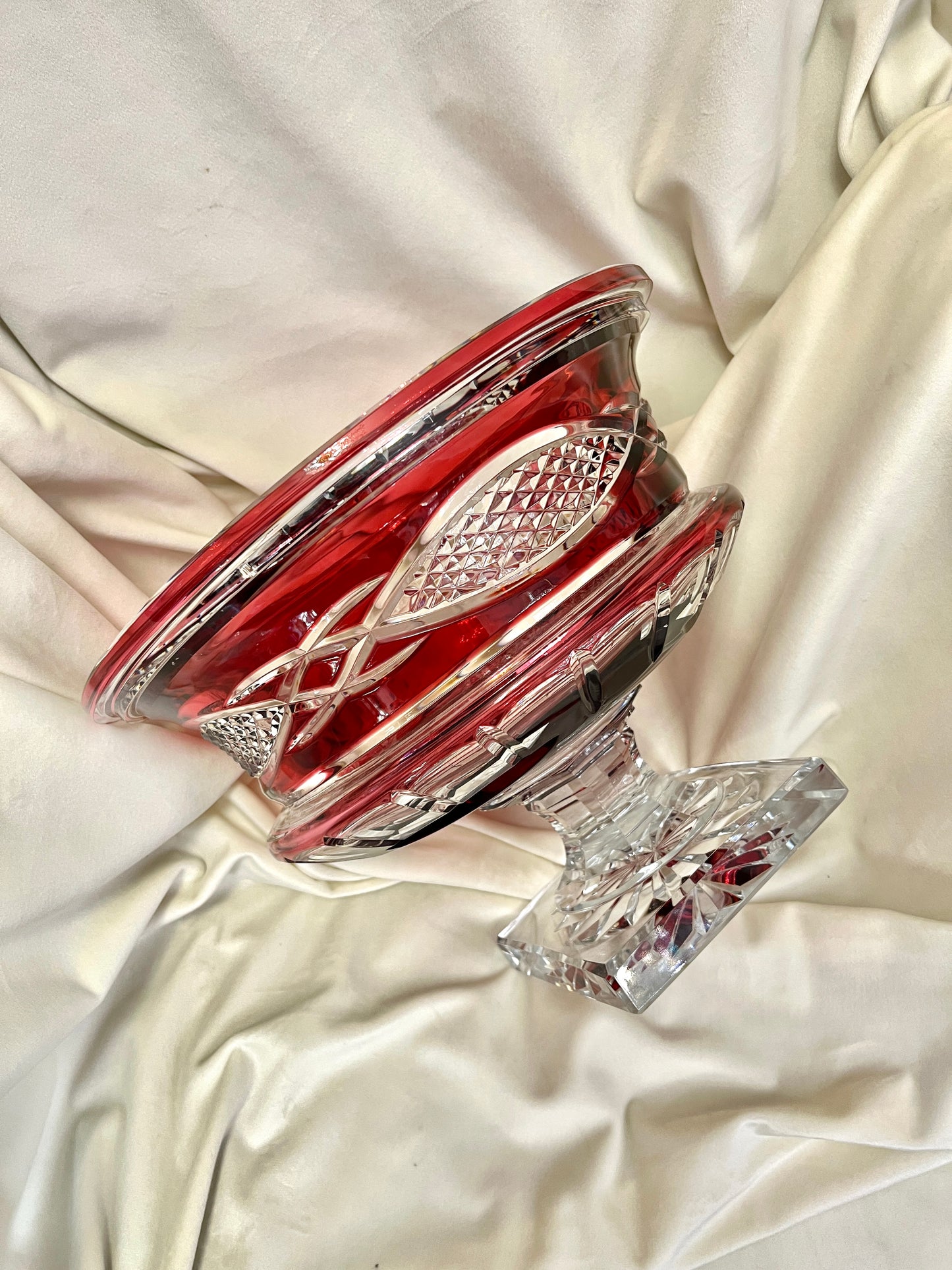 Val Saint Lambert limituoto leidimo krištolo indas