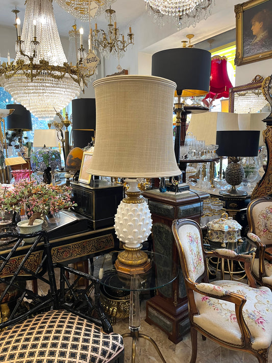 1970-ųjų itališkas stalinės lempos šviestuvas „Pineapple“