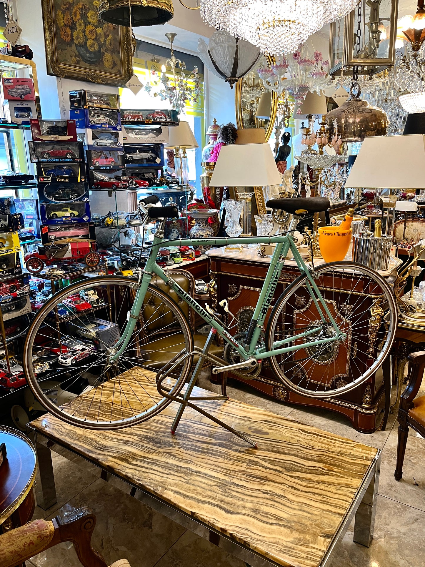Vintažinis Bianchi Rekord 746 dviratis