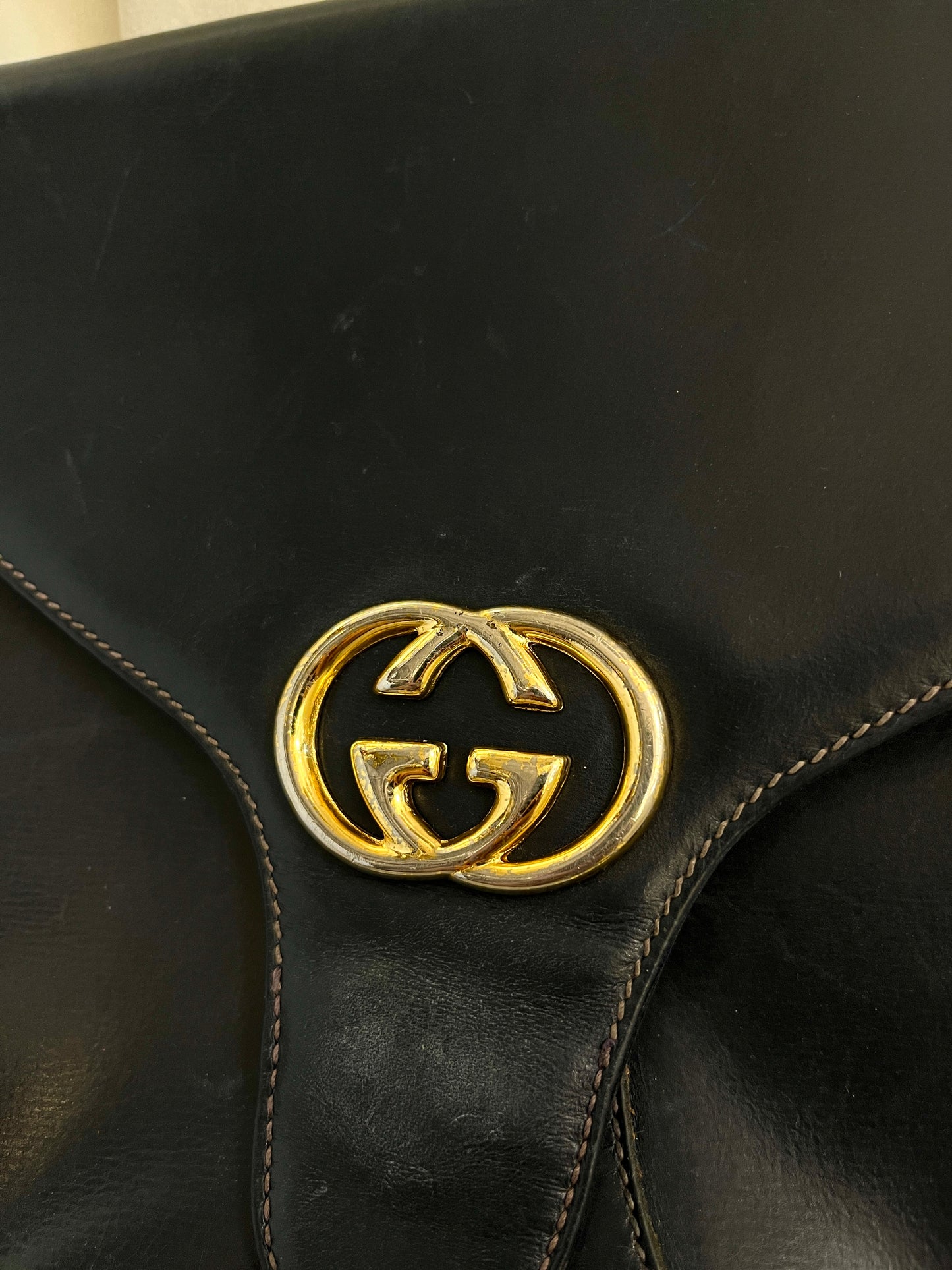 Vintažinė „Gucci“ odinė rankinė