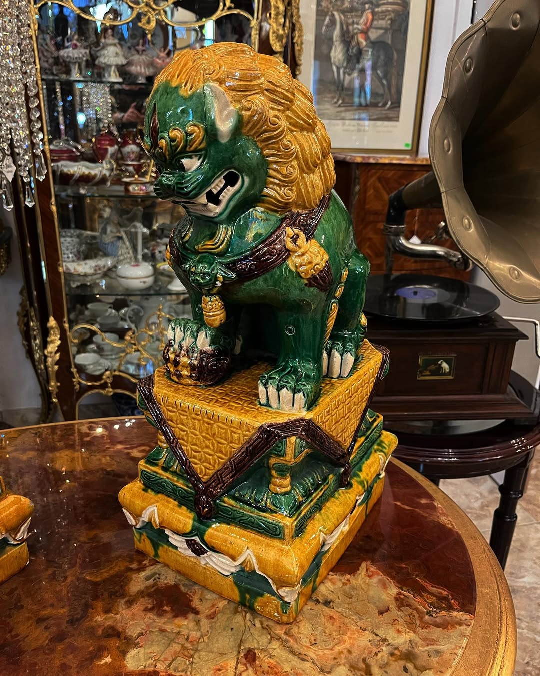 pora foo dogs / liūtų skulptūrų